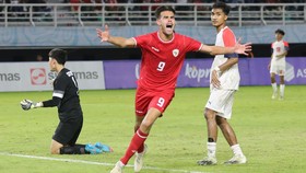FOTO: Timnas Indonesia U-19 Pesta Gol Lawan Filipina