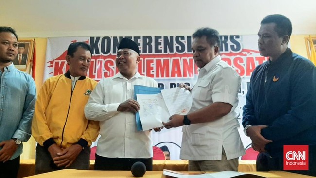 Dukungan Koalisi Lima Partai Politik Antar Calon Eks Sekda pada Pilkada Sleman