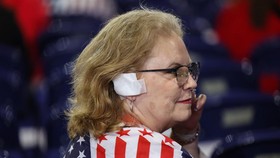 FOTO: Perban Solidaritas Pendukung Donald Trump