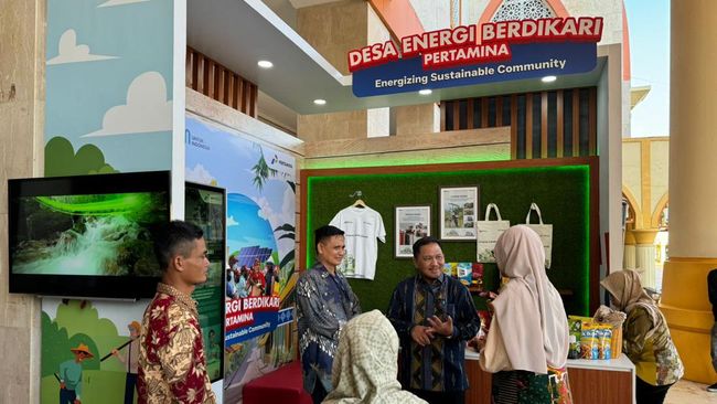 Pertamina Hadirkan DEB Dusun Bondan di Gelar Teknologi Tepat Guna
