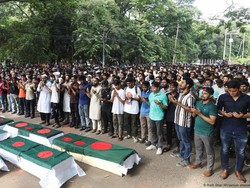 PM Bangladesh Janjikan Keadilan Bagi Korban Tewas Demo Mahasiswa