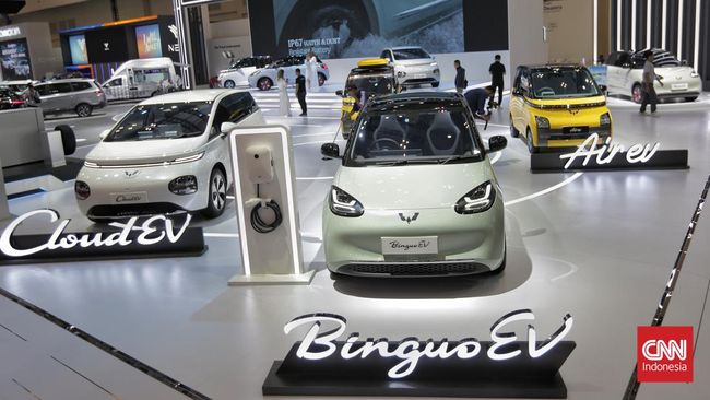 Wuling Raih 2.302 SPK di GIIAS, Binguo EV Mendominasi