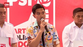 VIDEO: PSI Usung Marshel di Banten, Kaesang: Bisa Hadapi Partai Golkar