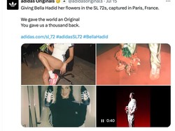 Dilema Adidas Gegara Bella Hadid
