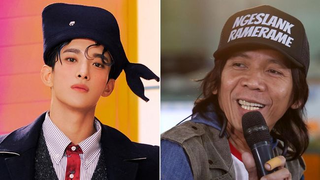 Bimbim Slank cerita momen sekeluarga bisa foto bersama DK SEVENTEEN beberapa waktu lalu.