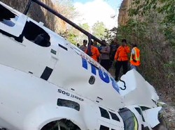 KNKT Mulai Investigasi Insiden Helikopter Jatuh di Pecatu Bali