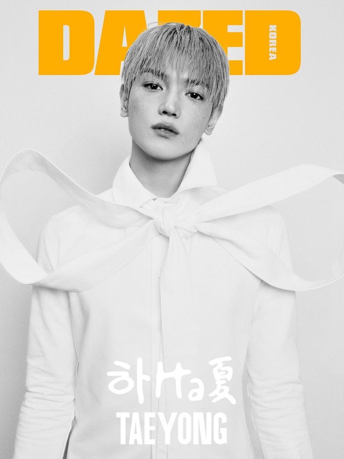 Dari beberapa potret Taeyong tersebut, kamu paling suka yang mana, Beauties?/ Foto: Peter Ash Lee/DAZED Korea