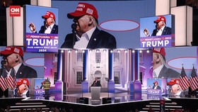 VIDEO: Trump Ceritakan Detik-detik Penembakan yang Dia Alami