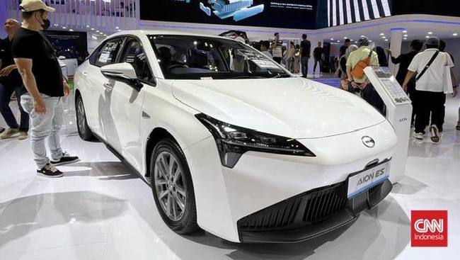 Harga resmi Aion ES diumumkan di GIIAS 2024, yaitu Rp386 juta.