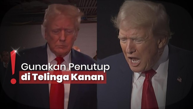 Penampilan Perdana Donald Trump setelah Tragedi Penembakan