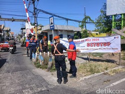 2 Perlintasan Sebidang Kereta Api di Wilayah Sidoarjo Ditutup