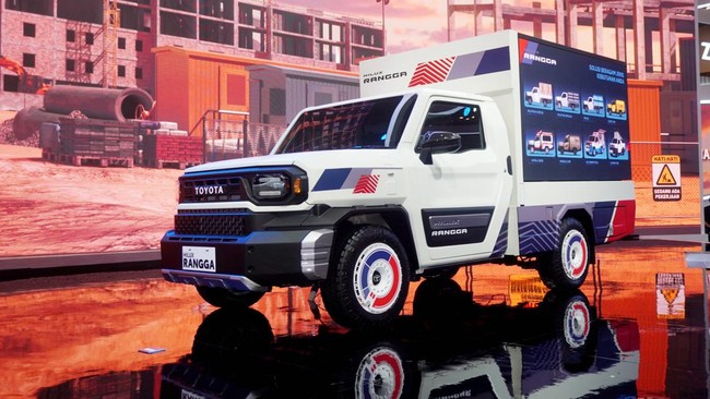 Mesin diesel dan transmisi manual merupakan pilihan tipikal buat mobil kerja Toyota.
