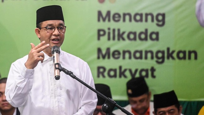 Sejauh ini belum seluruh dari Koalisi Perubahan bulat mendukung Anies Baswedan di Pilgub Jakarta 2024. Baru PKS nan memberi rekomendasi kepadanya.