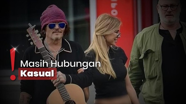 Beda Umur 33 Tahun, Johnny Depp Gandeng Model Asal Rusia Yulia Vlasova