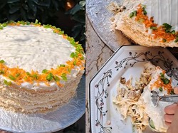 Unik! Baker Ini Bikin Cake dengam Isian Daging Ayam