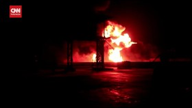VIDEO: Balas Dendam, Israel Serang Depot Bahan Bakar di Yaman