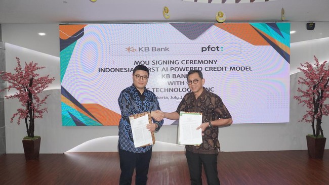 KB Bukopin berkolaborasi dengan PFC Technologies dari Korea Selatan untuk membangun dan meningkatkan mekanisme penilaian penyaluran kredit melalui teknologi AI.