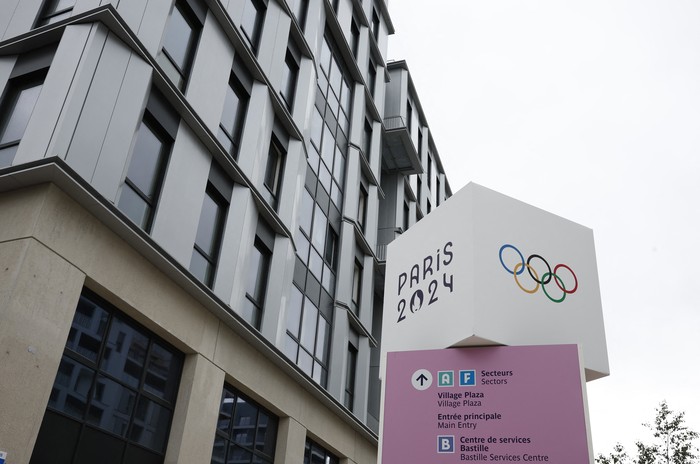 Paris 2024 Olympics - Press visit at the Olympic and Paralympic athletes' Village - Saint-Denis, France - July 2, 2024 General view on the Olympic and Paralympic athletes village ahead of the Paris 2024 Olympics REUTERS/Benoit Tessier