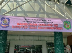 Pemkot Medan Tutup Mal Centre Point di Masa Pengosongan Tenant