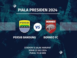 Persib Vs Borneo FC Nihil Gol di Babak Pertama