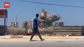 VIDEO: Kamp Pengungsian Nuseirat Dibombardir Israel, 37 Orang Tewas