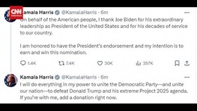 VIDEO: Kamala Harris Janji Kalahkan Donald Trump di Pemilu AS