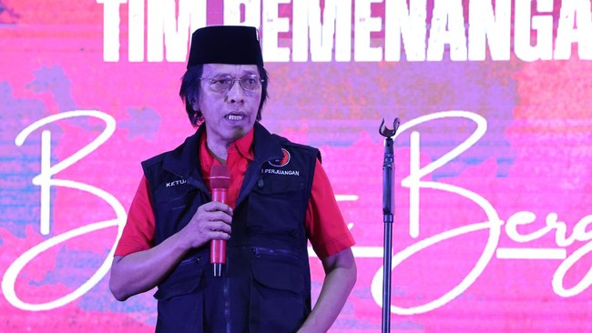 Ketua Badan Pemenangan Pilkada PDIP, Adian Napitupulu meyakini koalisi Golkar-PDIP berkesempatan besar menang di Pilbup Bogor 2024.