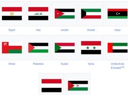 Kenapa Warna Bendera Negara-negara Timur Tengah Mirip? Ternyata karena Ini