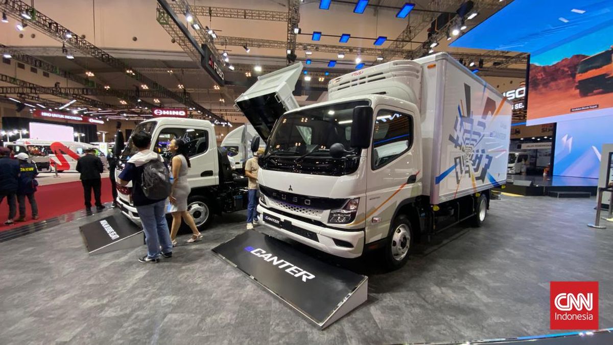 Fuso Tambah Pelanggan Truk Listrik eCanter