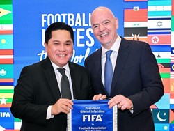 Presiden FIFA Jumpa Erick Thohir, Puji Perkembangan Sepakbola RI
