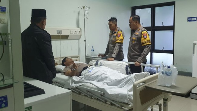 Delapan personil PSHT nan diduga mengeroyok personil Polsek Kaliwates Aipda Parmanto, ditangkap.