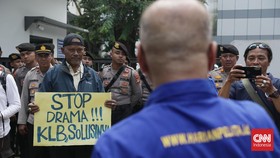 Anggota PWI Demo Desak Kongres Luar Biasa Digelar