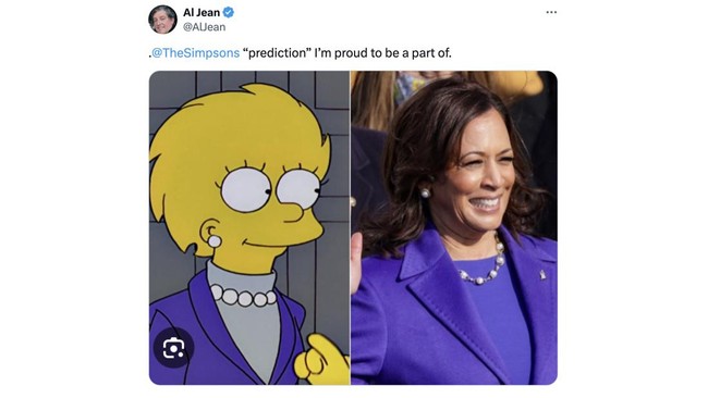 Penggambaran Profetik "The Simpsons": Prediksi Kamala Harris dalam Pilpres AS