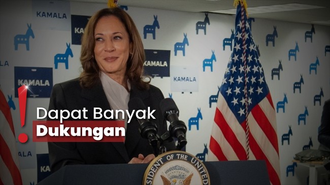 Joe Biden Mundur Pilpres, Kamala Harris Siap Maju?