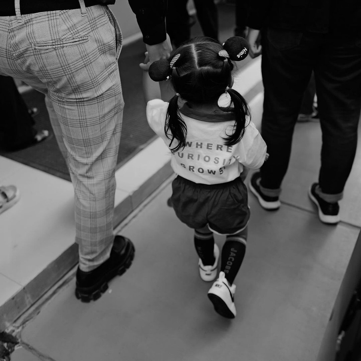 Potret Atta Halilintar Antar Ameena Sekolah