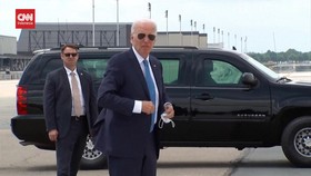 VIDEO: Kemunculan Perdana Joe Biden Pasca Sembuh dari Covid-19