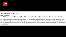 VIDEO: Joe Biden Respons Pengunduran Diri Bos Secret Service AS