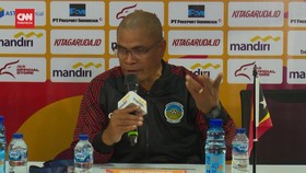 VIDEO:Pelatih Timor Leste Hepi Timnya Cetak 2 Gol ke Gawang Indonesia