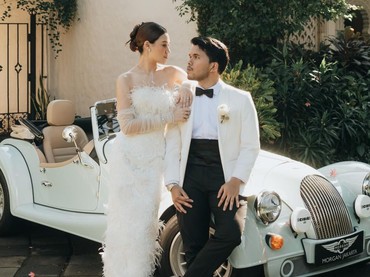 7 Foto Prewedding Thariq Halilintar & Aaliyah Massaid Bernuansa 'Old Money'