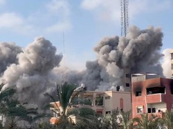 Israel Bombardir Kamp Pengungsi di Nuseirat Gaza, 16 Orang Tewas