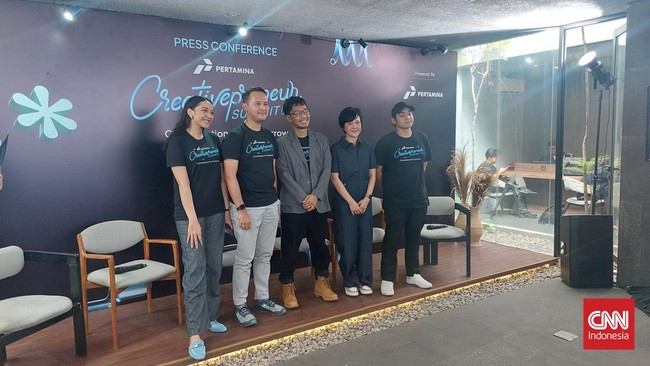 Pertamina Creativepreneur Summit 2024 yang digelar pada 24-25 Agustus 2024 di JCC bakal membahas topik menarik untuk anak muda tentang bisnis industri kreatif.