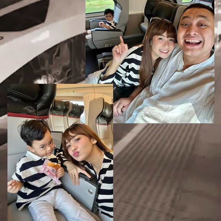 <p>Banyak netizen yang dibuat gemas dengan potret Gin nih, Bunda. Tidak sedikit yang mengatakan Gin semakin tampan dan mirip dengan sang Ayah. (Foto: Instagram: @adieztyfersa)</p>