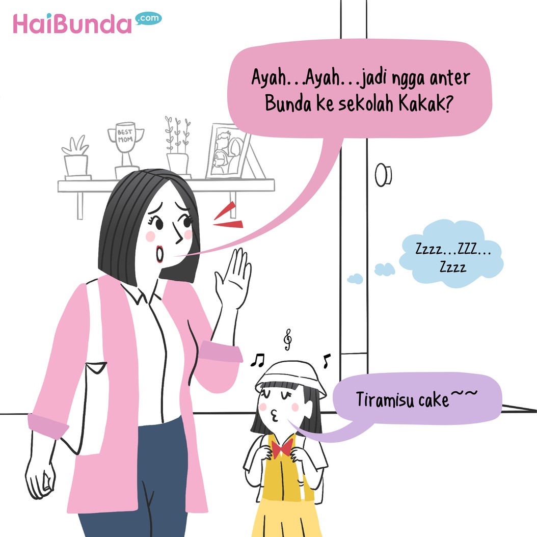 Ayah masih tidur dan mengaku masih capek ketika tiba waktunya mengantar Kakak ke sekolah. Waah, bagaimana reaksi Bunda melihat hal ini? Simak selengkapnya!