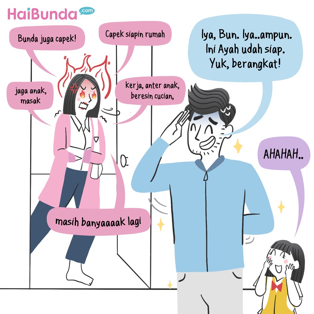 Ayah masih tidur dan mengaku masih capek ketika tiba waktunya mengantar Kakak ke sekolah. Waah, bagaimana reaksi Bunda melihat hal ini? Simak selengkapnya!