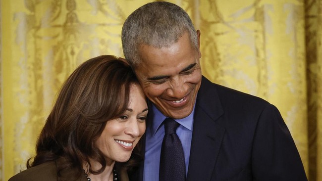 Pasangan Kekuatan Politik Obama Unggulkan Senator Kamala Harris sebagai Calon Presiden Partai Demokrat