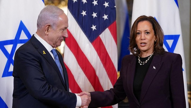Wapres AS Kamala Harris tekan PM Israel Netanyahu segera terima kesepakatan gencatan senjata Gaza.