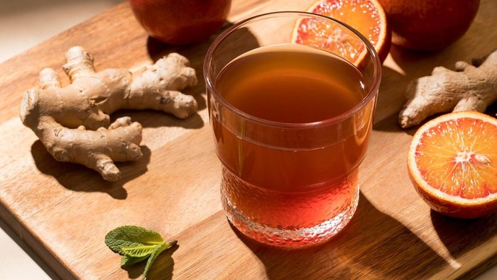 Minuman Herbal Jahe Merah. Foto: Freepik.com/Freepik.