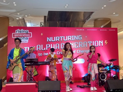 Rising Generation Alpha 2024 Dibuka, Banyak Aktivitas Seru untuk Orang Tua dan Si Kecil