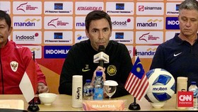 Pelatih Malaysia Yakin Bisa Melawan Tekanan Suporter Indonesia