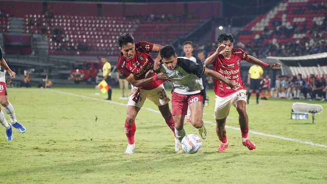 Persija Hancur Lebur oleh Bali United, Wilson Diusir dari Lapangan